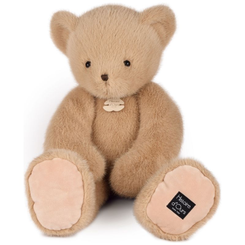 Peluche ours Clémentin Miel Amande (60 cm) Histoire d'Ours Produit 1
