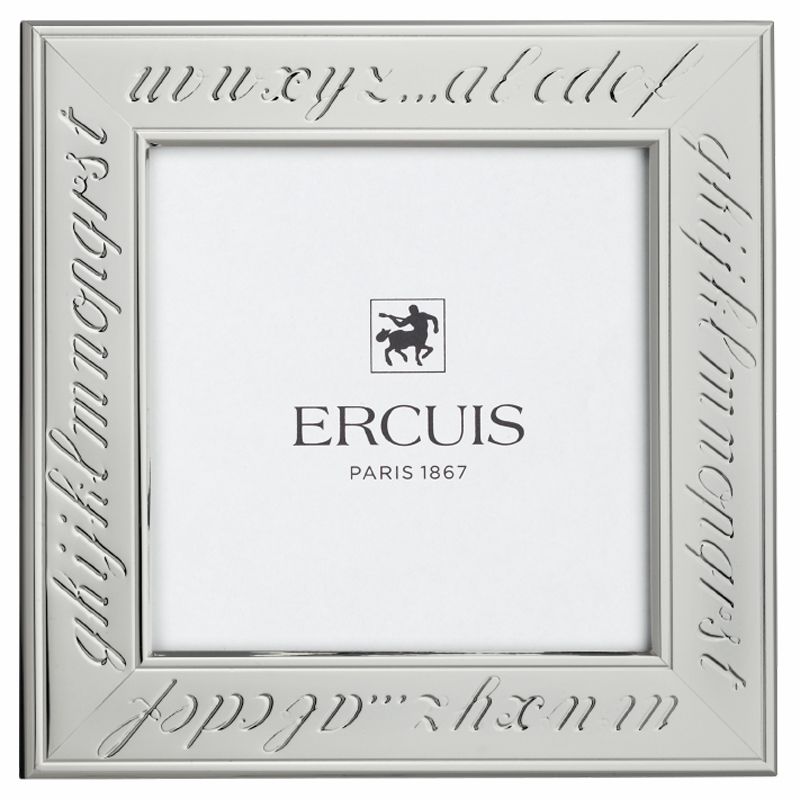 Cadre à photos abécédaire (9 x 9 cm) Ercuis