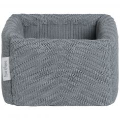 Panier de toilette Grace Nordic Blue (18 x 18 cm) - Baby's Only