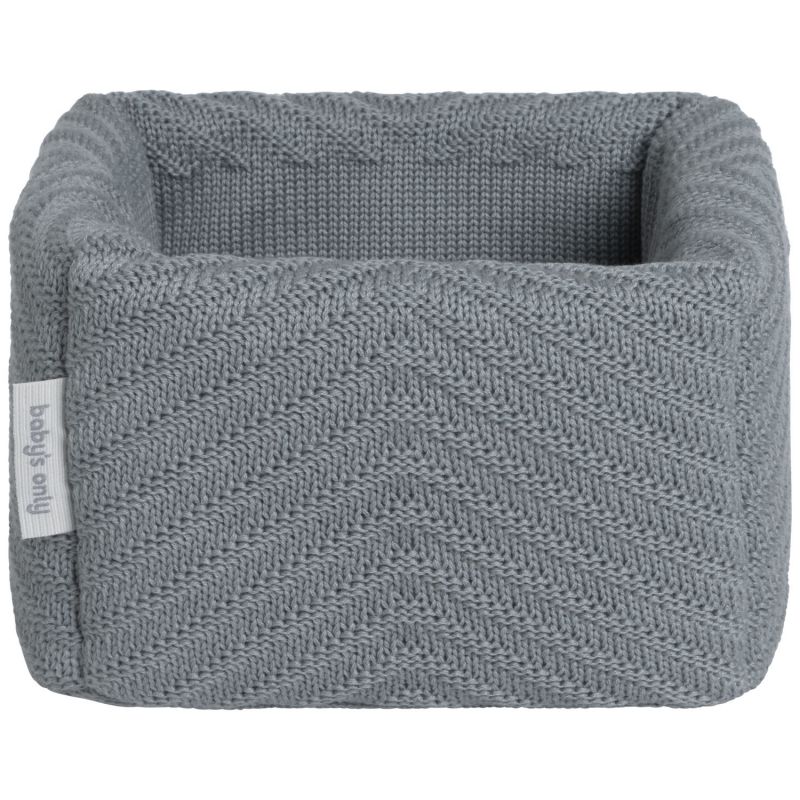 Panier de toilette Grace Nordic Blue (18 x 18 cm) Baby's Only Produit 1
