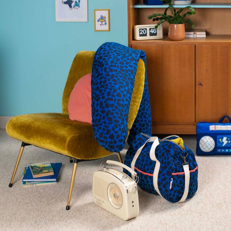 Gigoteuse bleu Puce et Pilou (6-24 mois) Moulin Roty Ambiance 3