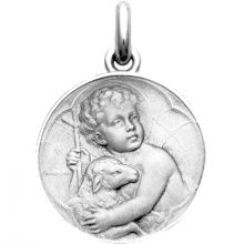 Médaille Enfant Jésus (argent 925°)  par Becker