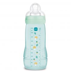 Biberon Easy Active 2ème âge Ice - Tétine débit X (330ml) - MAM