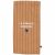 Variation Marron, beige du produit Protège livret de famille Rayures Fines (personnalisable) de la marque Atelier Wagram