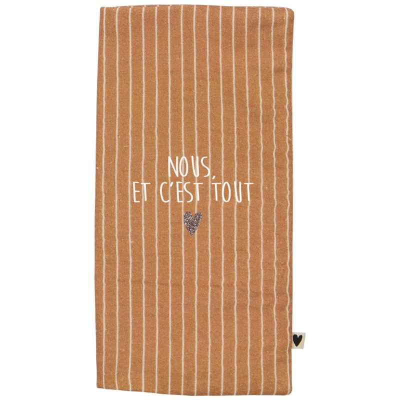 Protège livret de famille Rayures Fines (personnalisable) Atelier Wagram Produit 3