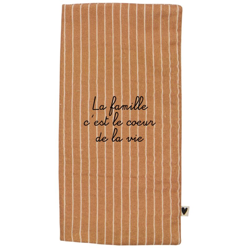 Protège livret de famille Rayures Fines (personnalisable) Atelier Wagram Produit 5
