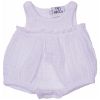 Barboteuse froufrou pour poupée en gaze de coton blanc BB & Co Produit 2