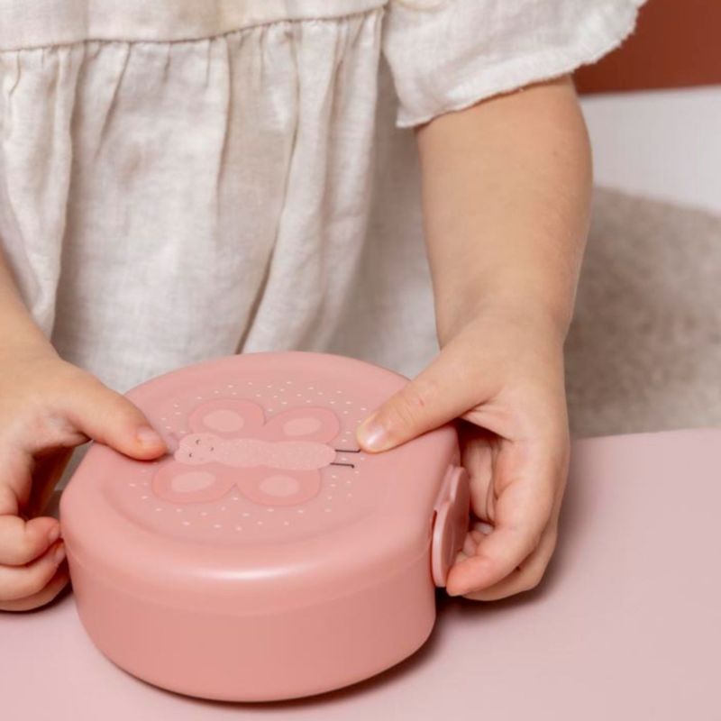 Lot de 2 boîtes à goûter à clip Mrs. Butterfly Trixie Ambiance 2