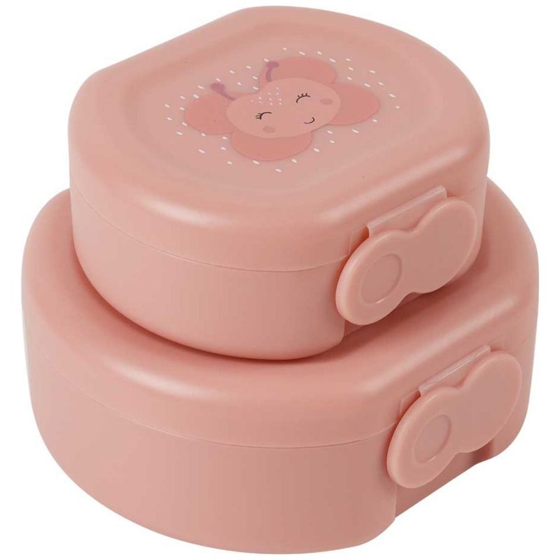 Lot de 2 boîtes à goûter à clip Mrs. Butterfly Trixie Produit 3