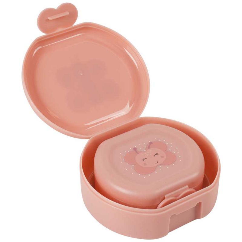 Lot de 2 boîtes à goûter à clip Mrs. Butterfly (0,3 L) Trixie Produit ouvert 7