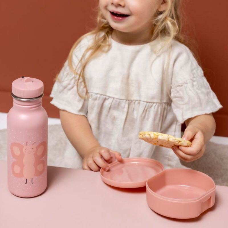 Lot de 2 boîtes à goûter à clip Mrs. Butterfly Trixie Ambiance 8