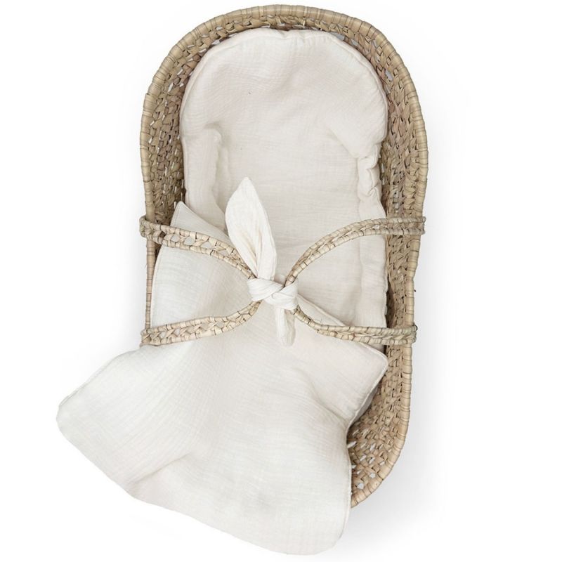 Parure couffin pour poupée Ivory Powder Babyshower Produit 1