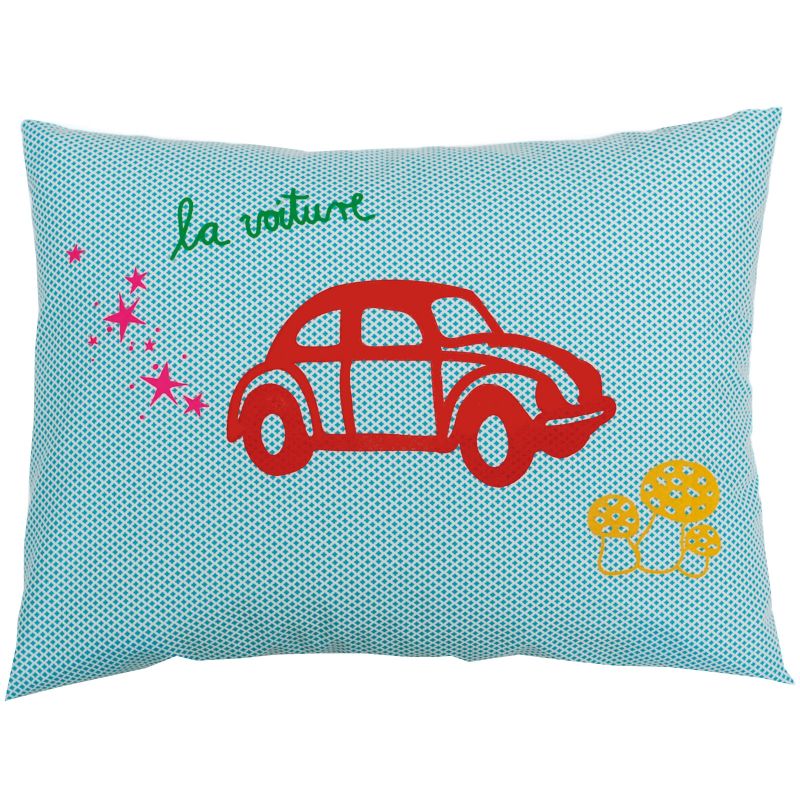 Coussin La voiture (40 x 30 cm) Mimi'lou
