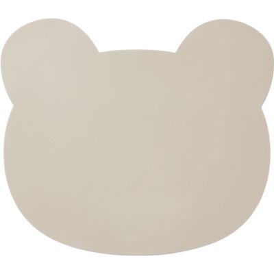 Set de table Aura Bear Sandy  par Liewood