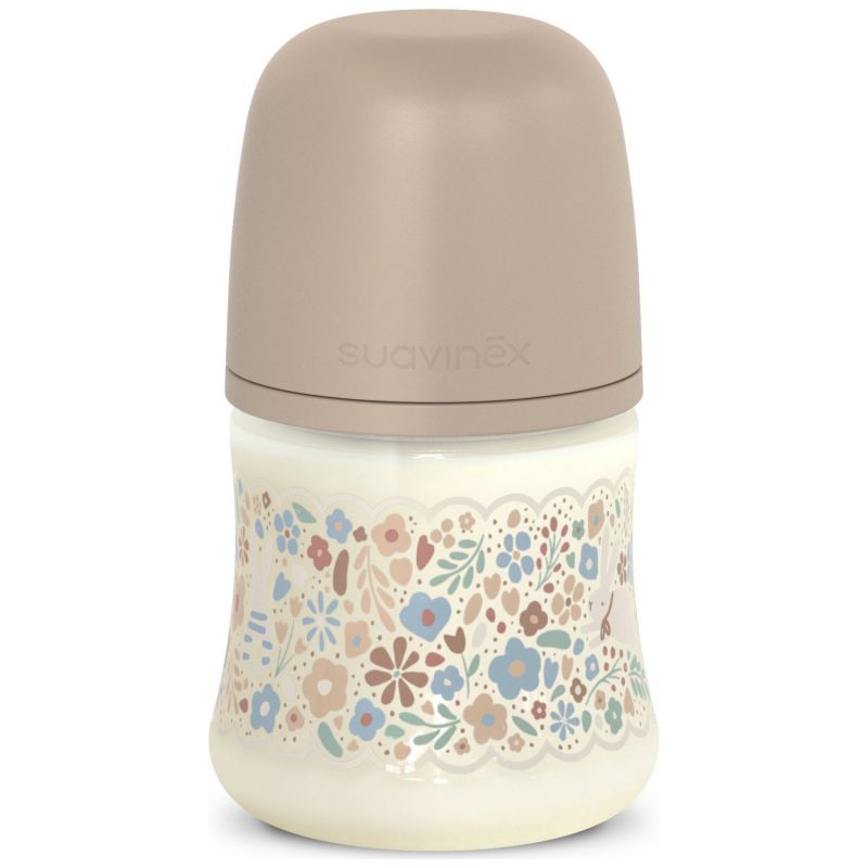 Biberon tétine SXPro S Wonderland Liberty beige (150 ml) Suavinex Produit 1