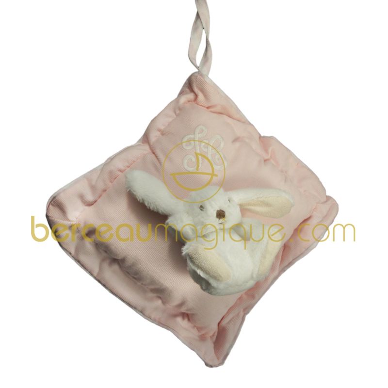Coussin musical rose Tartine et Chocolat