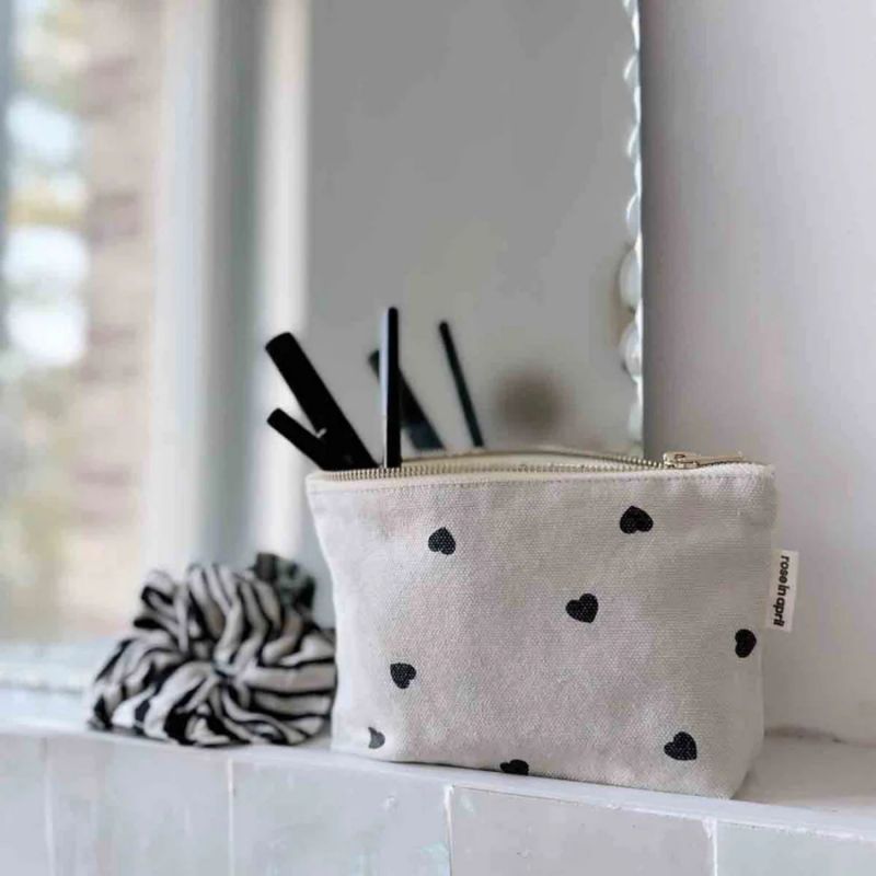 Pochette Sofia Cœur Sable Rose in April Ambiance 2