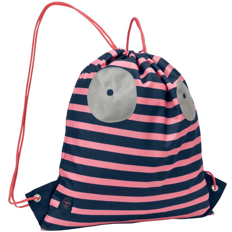 Sac à ficelles marin Little Monsters Mad Mabel corail Lässig