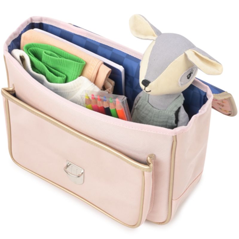 Cartable A4 maternelle Liberty Butterfly (32 cm) Caramel & Cie Produit ouvert 4