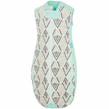 Gigoteuse chaude coton bio Tribal mint TOG 3,5 (80 cm)  par ErgoPouch