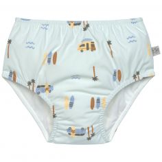 Maillot de bain couche Camper vert écume (25-36 mois) - Lässig 