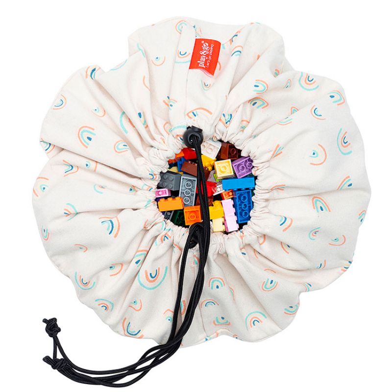 Sac à jouets 2 en 1 Noomad Mini rainbows Play&Go Produit 3