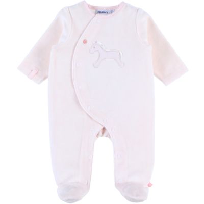 Pyjama en velours licorne rose (3 mois)  par Noukie's