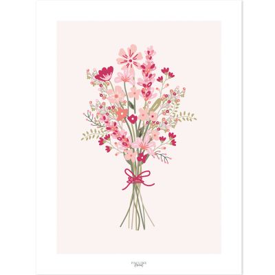 Affiche fleurs Spring Bouquet (30 x 40 cm)