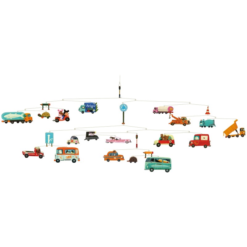 Mobile voiture Trafic Djeco
