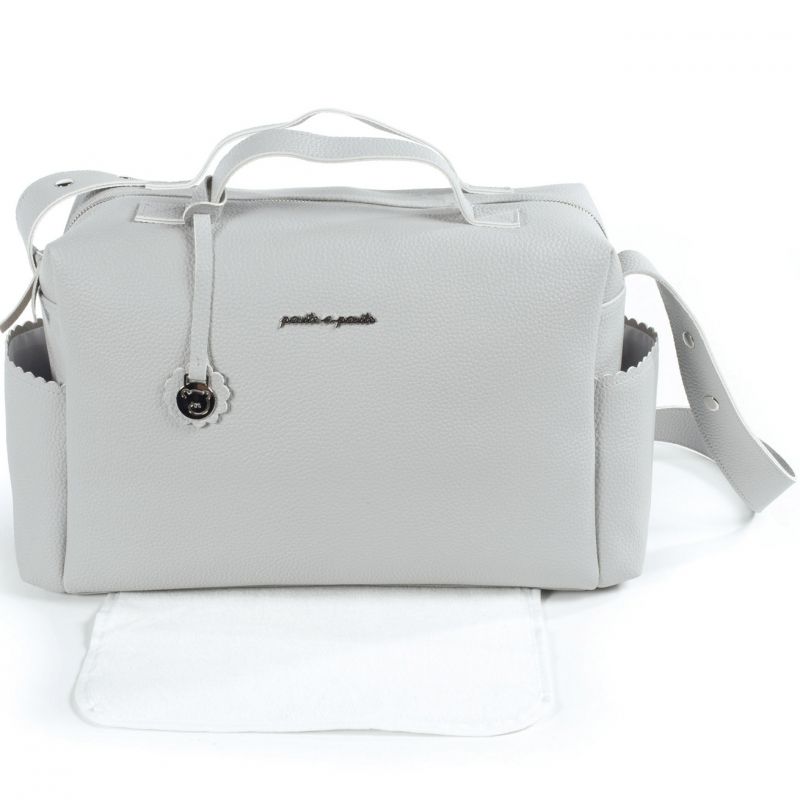 Sac à langer Biscuit gris (42 x 25 cm) Pasito a pasito