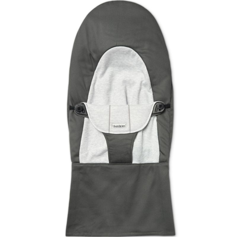 Housse pour transat Bliss et Balance Soft Jersey 3D gris anthracite BabyBjörn