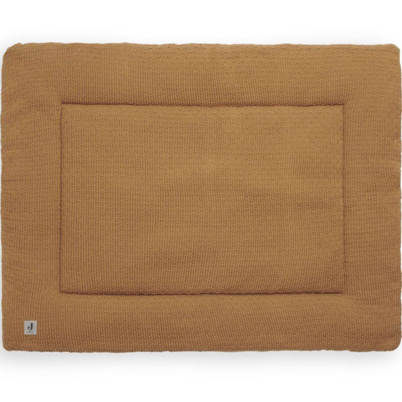 Tapis de jeu Bliss Knit Caramel Coral Fleece (75 x 95 cm) Jollein