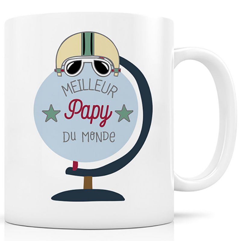 Tasse à anse Meilleur Papy du monde Créa Bisontine