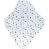 Couverture nomade en mousseline de coton bio Jungle  par Noukie's