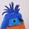 Peluche LES CUI-CUI PARADIS Perroquet bleu royal (15 cm) Histoire d'Ours Ambiance 5