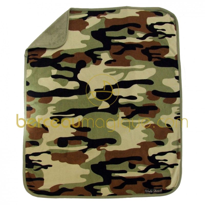 Couverture polaire Camouflage (75 x 100 cm) Elodie Details