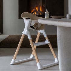 Chaise haute évolutive Viola Beige