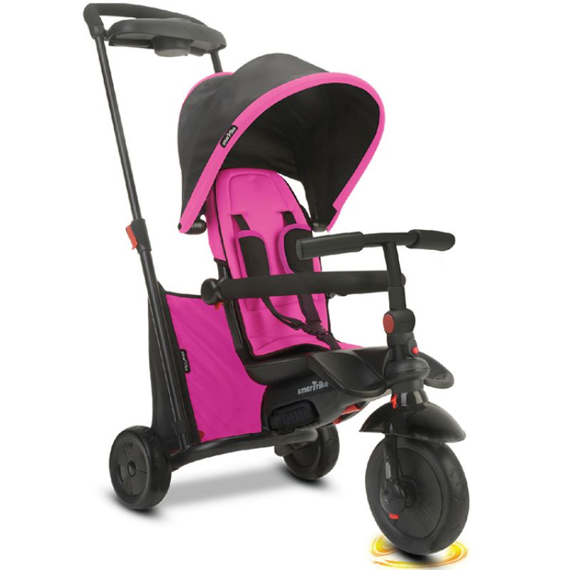 Tricycle évolutif 7 en 1 smarTfold 500 pliant rose smarTrike