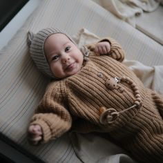 Housse de matelas à langer Retro Stripes (81 x 41 cm)