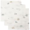 Lot de 3 mini langes en gaze de coton On the Go (31 x 31 cm) Jollein Produit 1