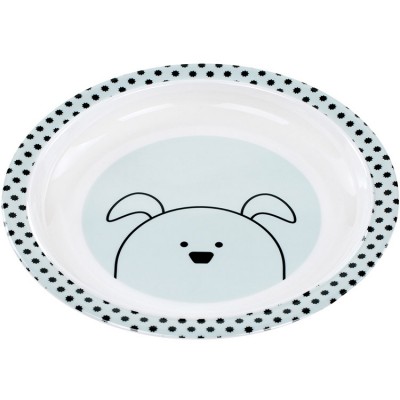 Assiette plate Little Chums chien Lässig
