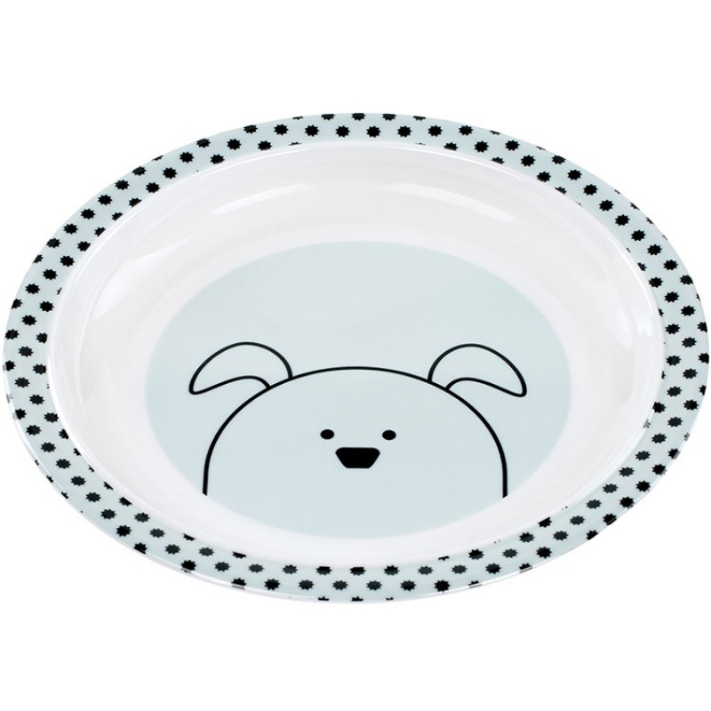 Assiette plate Little Chums chien Lässig
