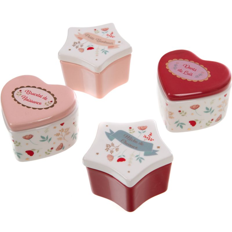 Coffret cadeau de naissance Charlie la souris Amadeus Les Petits