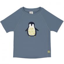 Tee-shirt anti-UV manches courtes Pingouin bleu (2 ans)  par Lässig 