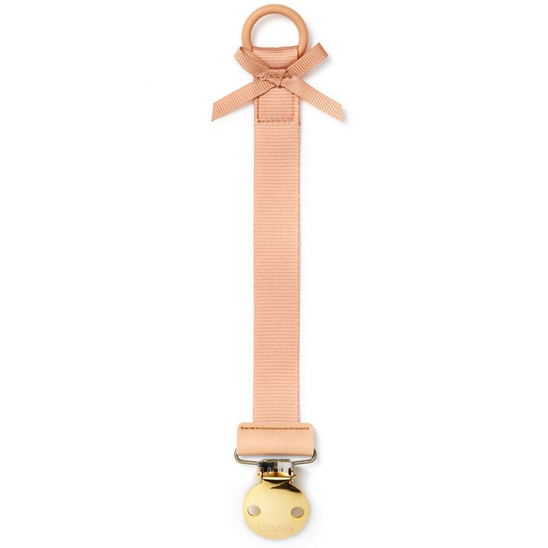 Attache sucette noeud Amber Apricot Elodie Details