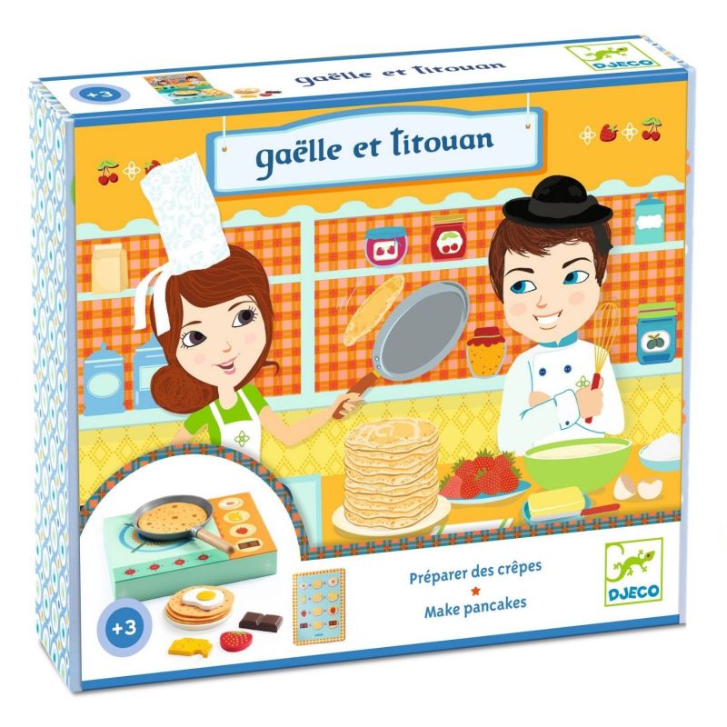 Atelier crêpes Gaëlle et Titouan Djeco Packaging 2