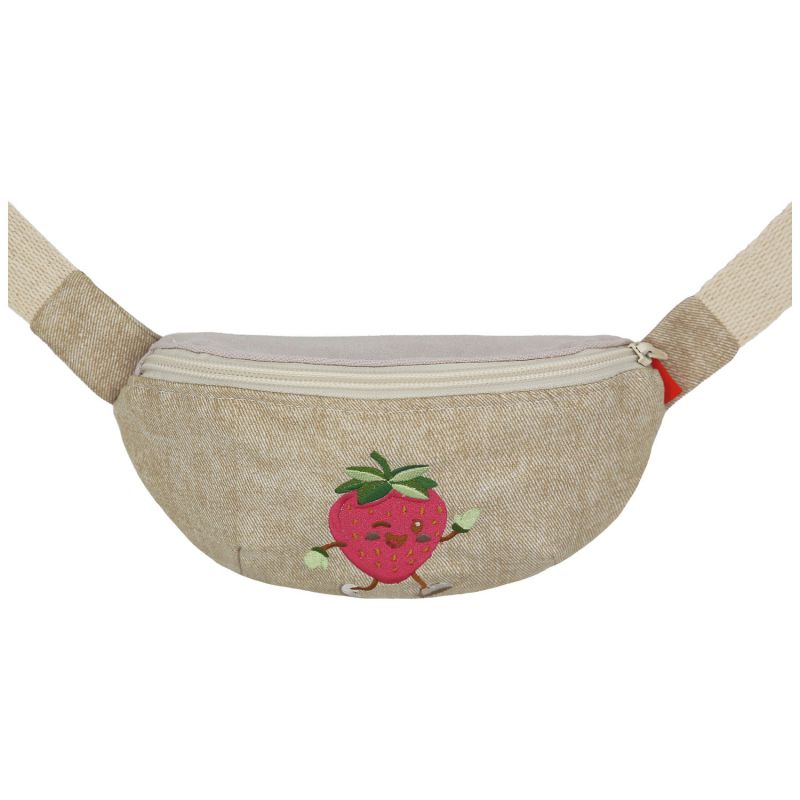 Sac banane enfant Kawai Fraise Rouge L'oiseau bateau Produit 1