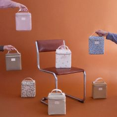 Sac isotherme pour biberon et déjeuner Concerto Opera Mauve Pink