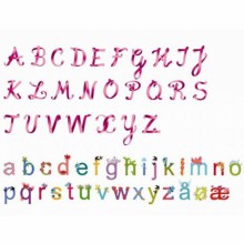 Stickers L'alphabet des filles  par Djeco