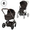 Poussette citadine Balios S 2026 avec nacelle pliable Chocolate Brown Cybex Produit 1